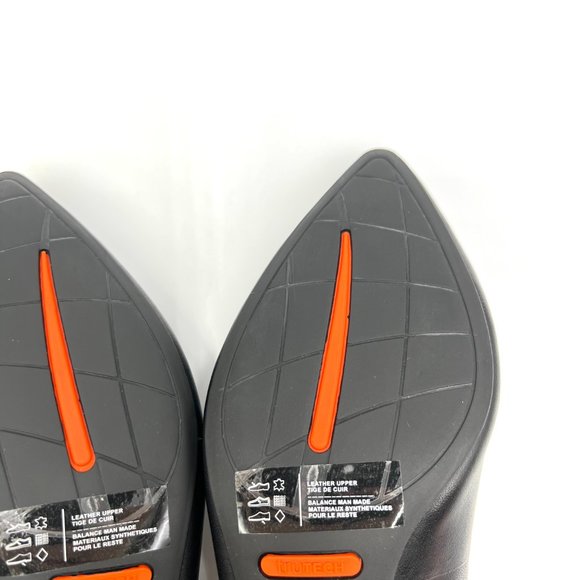 Rockport‎ Womens Kalila Black Leather Low Kitten Heels Pumps Shoes 6.5M - Picture 10 of 15